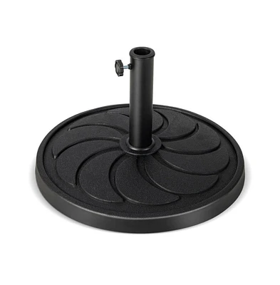 40LBS 21.5Inch Round Outdoor Umbrella Base