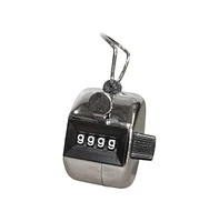 Amber Sports Tally Counter Handheld, Mechanical Clicker with Finger Ring for Boxing, Track, Golf, Soccer, Walking, Carrom, and More Activities