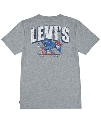 Levi's Big Boys Skateboarding Skeleton T-Shirt