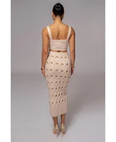 Jluxlabel Women's Morgan Knit Maxi Skirt