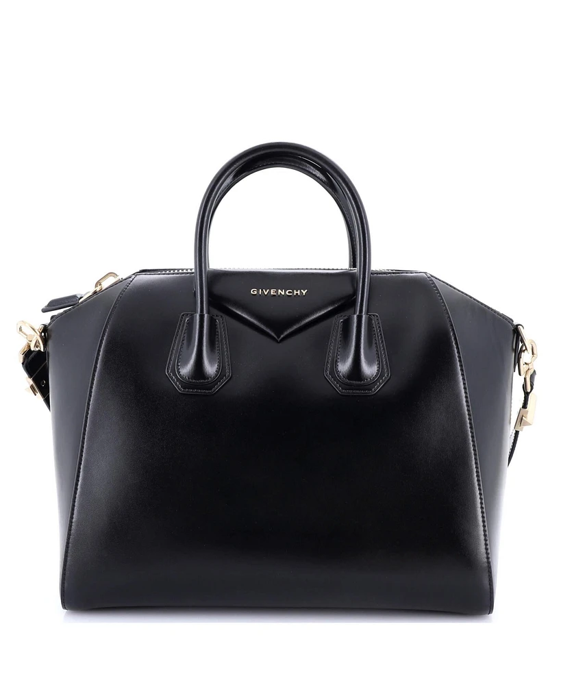 Pre-Owned Givenchy Medium Antigona Bag Glazed Leather