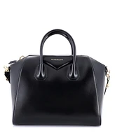 Pre-Owned Givenchy Medium Antigona Bag Glazed Leather