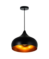Cwi Lighting 13" Metal Dynamic 1 Light Down Pendant