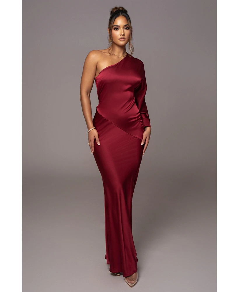 Jluxlabel Women's Femme Drape Maxi Dress