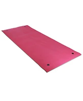 Hallolure Rose Pink Water Floating Mat Foam Pad, 13x5FT Bouncy Tear-Resistant Xpe Foam