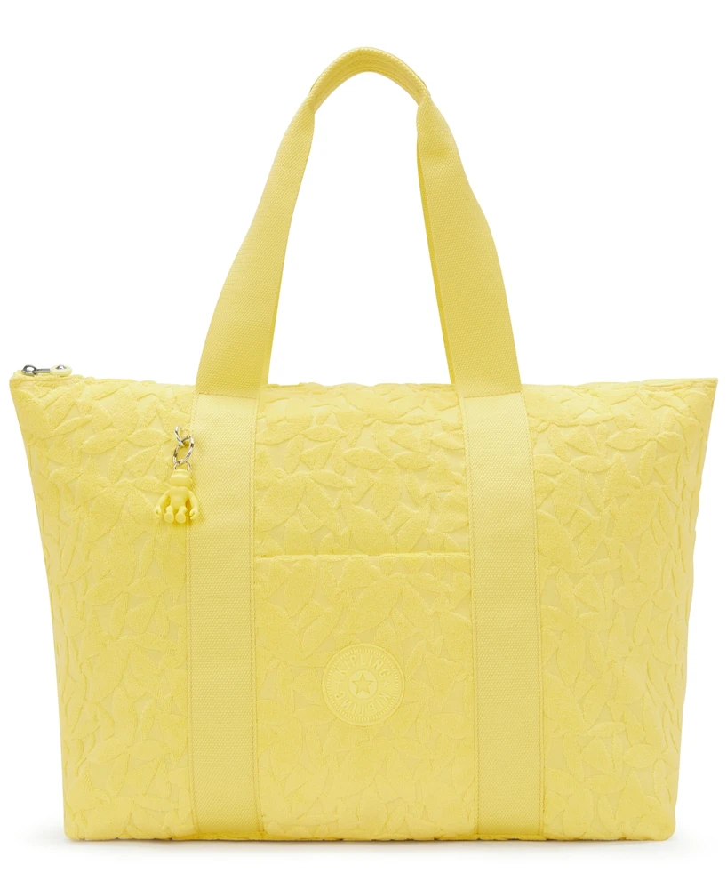 Kipling Beach Art Resort Zipper Tote Bag