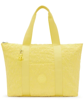 Kipling Beach Art Resort Zipper Tote Bag