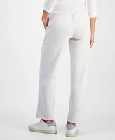 Style & Co Petite Mid-Rise Drawstring Pants, Exclusively at Macy's