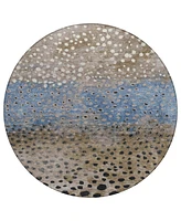 Addison Chantille Machine Washable ACN1369 8'x8' Round Area Rug