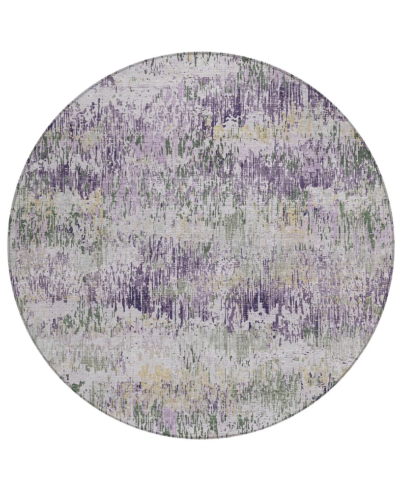Addison Chantille Machine Washable ACN1379 8'x8' Round Area Rug