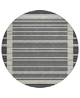 Addison Chantille Machine Washable ACN1399 8'x8' Round Area Rug