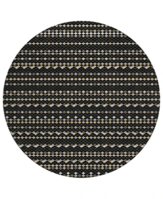 Addison Chantille Machine Washable ACN1409 8'x8' Round Area Rug
