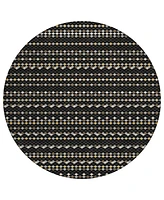 Addison Chantille Machine Washable ACN1409 8'x8' Round Area Rug