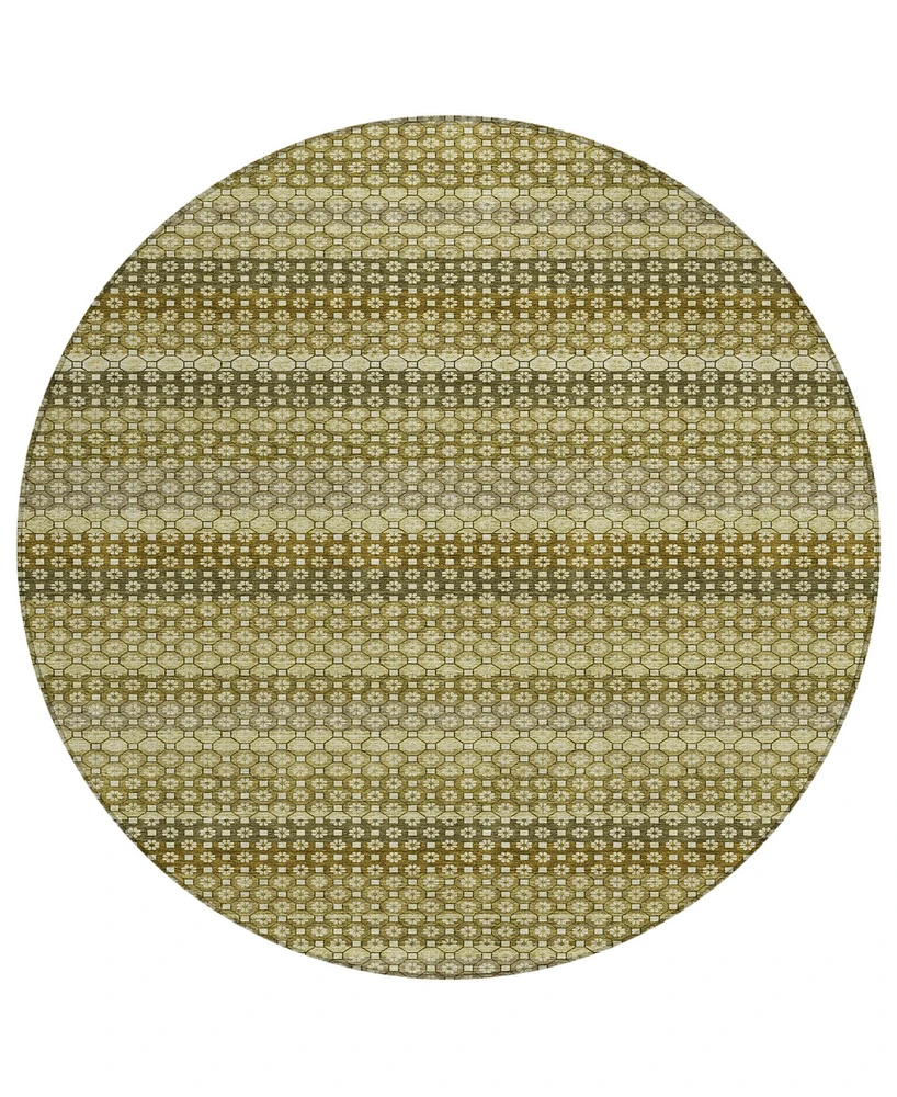 Addison Chantille Machine Washable ACN1419 8'x8' Round Area Rug