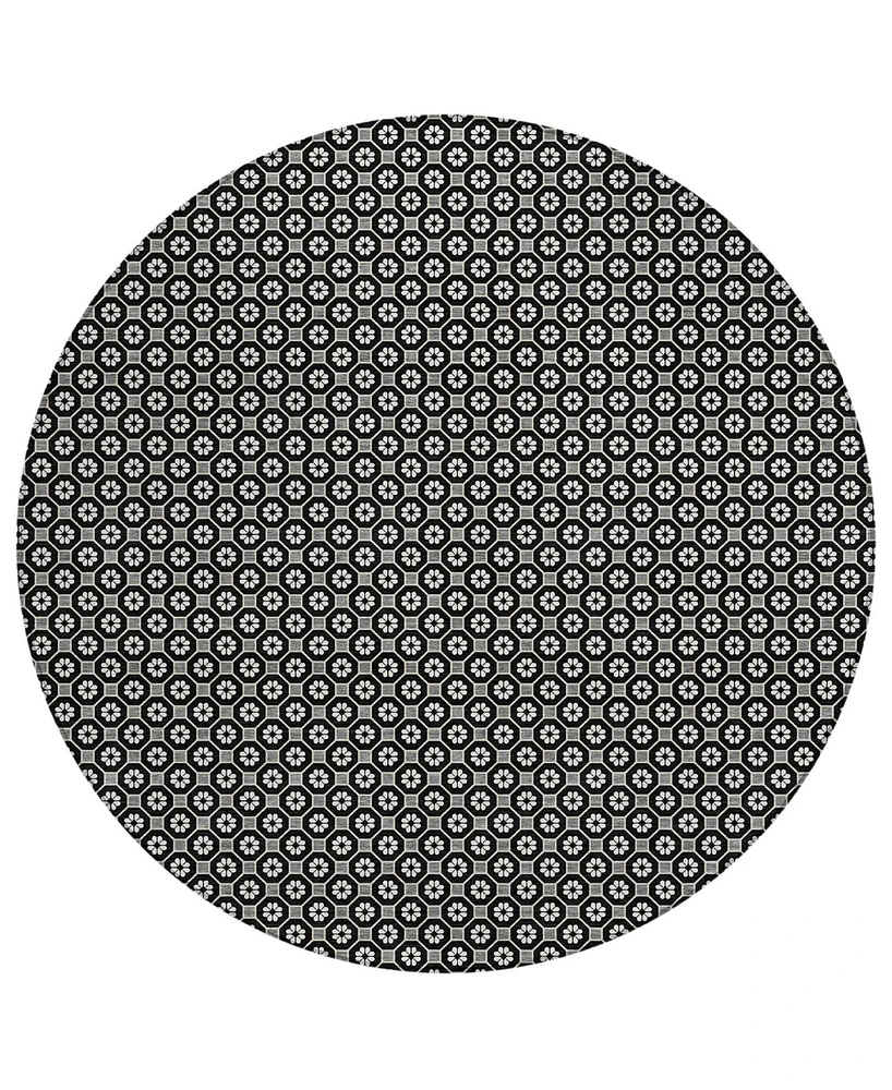 Addison Chantille Machine Washable ACN1429 8'x8' Round Area Rug