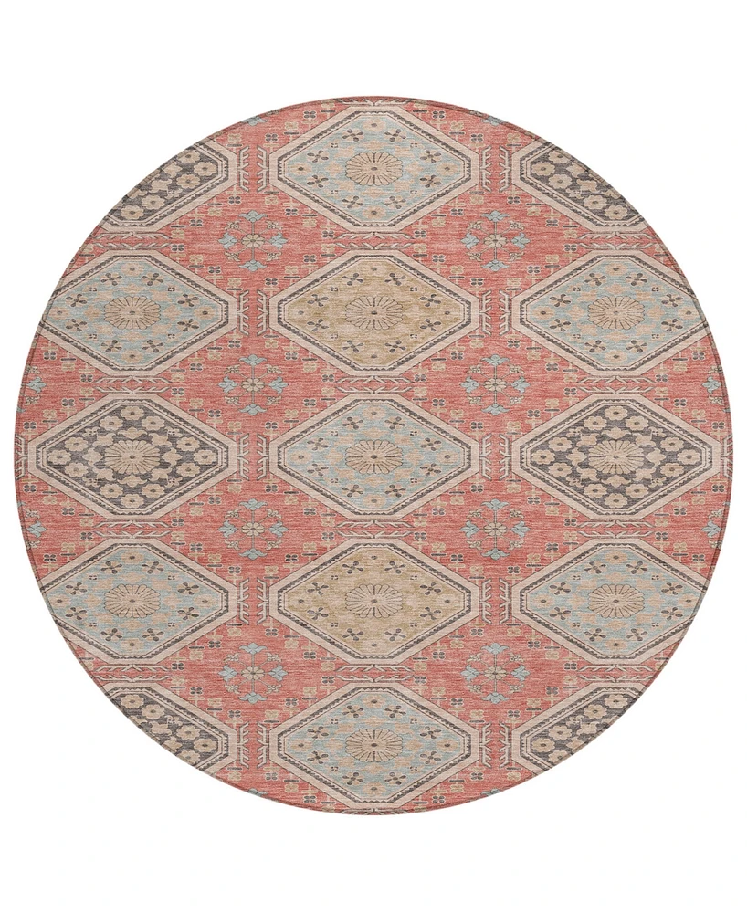 Addison Chantille Machine Washable ACN1449 8'x8' Round Area Rug