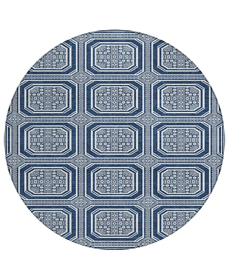 Addison Chantille Machine Washable ACN1459 8'x8' Round Area Rug