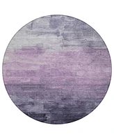Addison Chantille Machine Washable ACN1469 8'x8' Round Area Rug