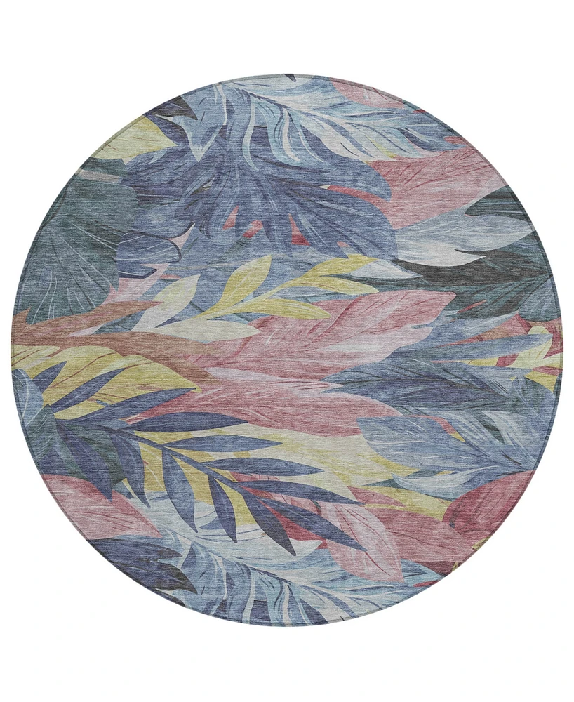 Addison Chantille Machine Washable ACN1493 8'x8' Round Area Rug
