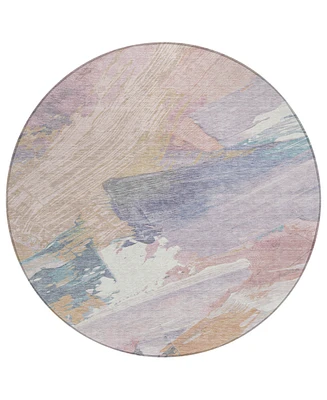 Addison Chantille Machine Washable ACN1513 8'x8' Round Area Rug