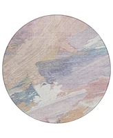 Addison Chantille Machine Washable ACN1513 8'x8' Round Area Rug