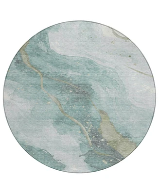 Addison Chantille Machine Washable ACN1533 8'x8' Round Area Rug