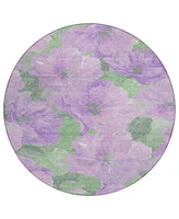 Addison Chantille Machine Washable ACN1543 8'x8' Round Area Rug