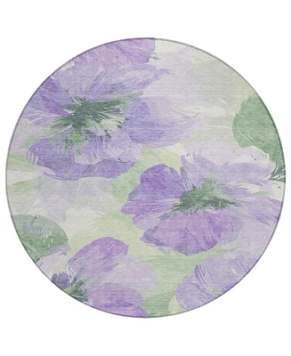 Addison Chantille Machine Washable ACN1554 8'x8' Round Area Rug
