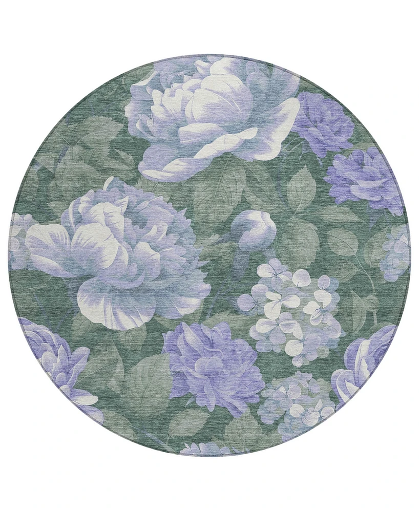 Addison Chantille Machine Washable ACN1563 8'x8' Round Area Rug