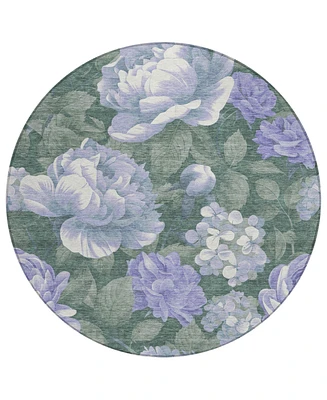 Addison Chantille Machine Washable ACN1563 8'x8' Round Area Rug