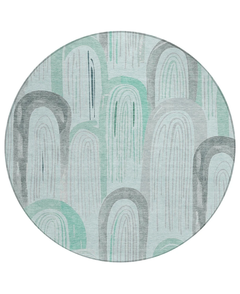 Addison Chantille Machine Washable ACN1593 8'x8' Round Area Rug