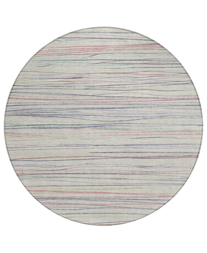 Addison Chantille Machine Washable ACN1603 8'x8' Round Area Rug