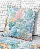 J by J Queen Bold Bahama Decorative Pillow, 18" x 18"