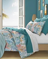 J by J Queen Bold Bahama -Pc. Comforter Set