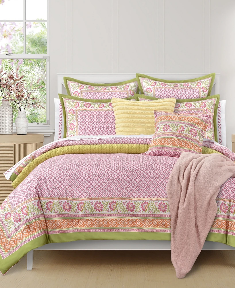 J by J Queen Bold Shiloh -Pc. Comforter Set
