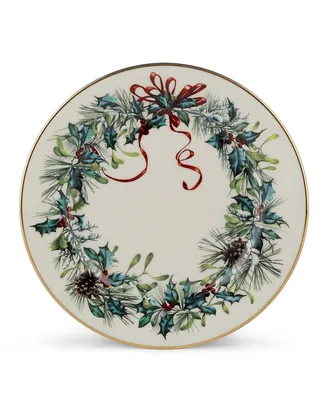 Lenox Winter Greetings Bread Plate