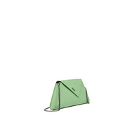 Susu Leather Clutch Bag Summer Green Evening Purse Unique Women's Handbag