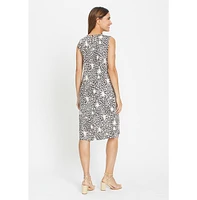 Olsen Women's Tropic Mix Print Dress