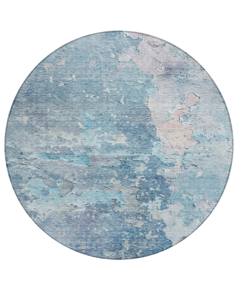 Addison Chantille Machine Washable ACN1234 8'x8' Round Area Rug