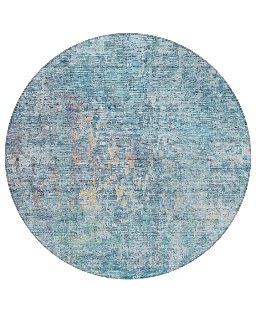 Addison Chantille Machine Washable ACN1237 8'x8' Round Area Rug