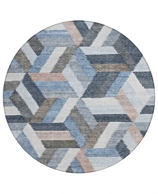 Addison Chantille Machine Washable ACN1241 8'x8' Round Area Rug