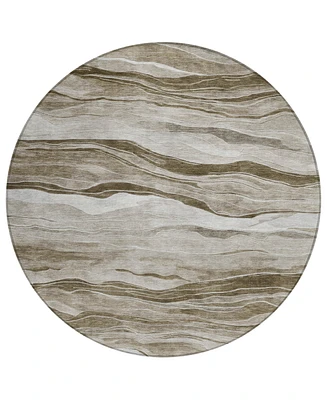 Addison Chantille Machine Washable ACN1247 8'x8' Round Area Rug