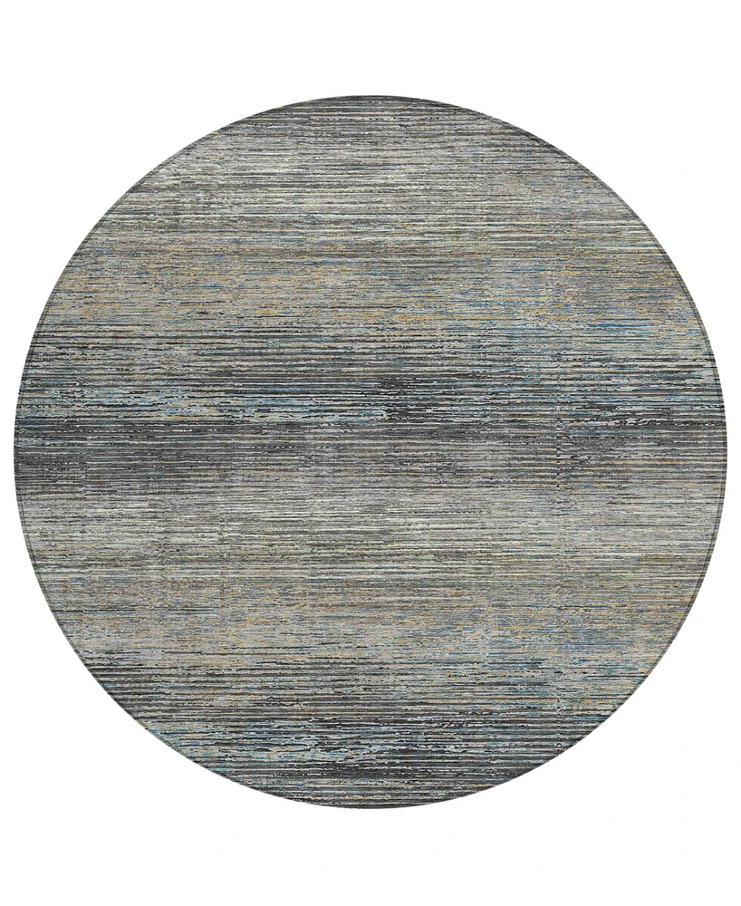 Addison Chantille Machine Washable ACN1268 8'x8' Round Area Rug