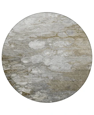 Addison Chantille Machine Washable ACN1279 8'x8' Round Area Rug