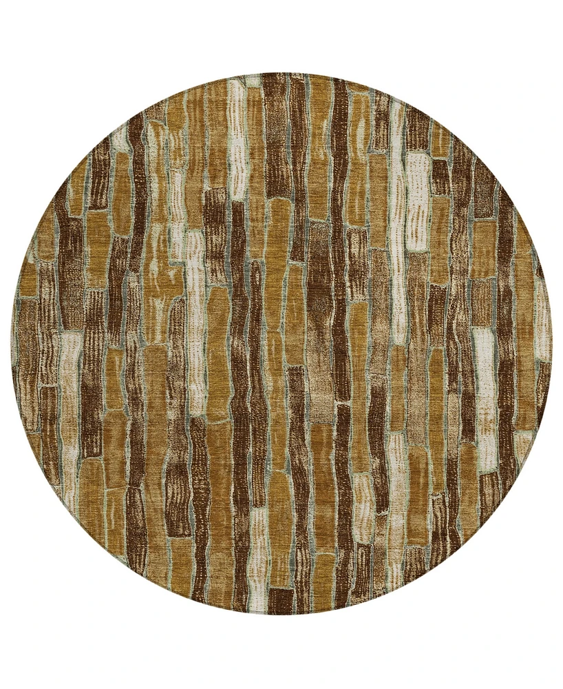 Addison Chantille Machine Washable ACN1303 8'x8' Round Area Rug