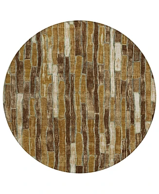 Addison Chantille Machine Washable ACN1303 8'x8' Round Area Rug