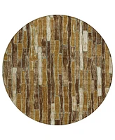 Addison Chantille Machine Washable ACN1303 8'x8' Round Area Rug