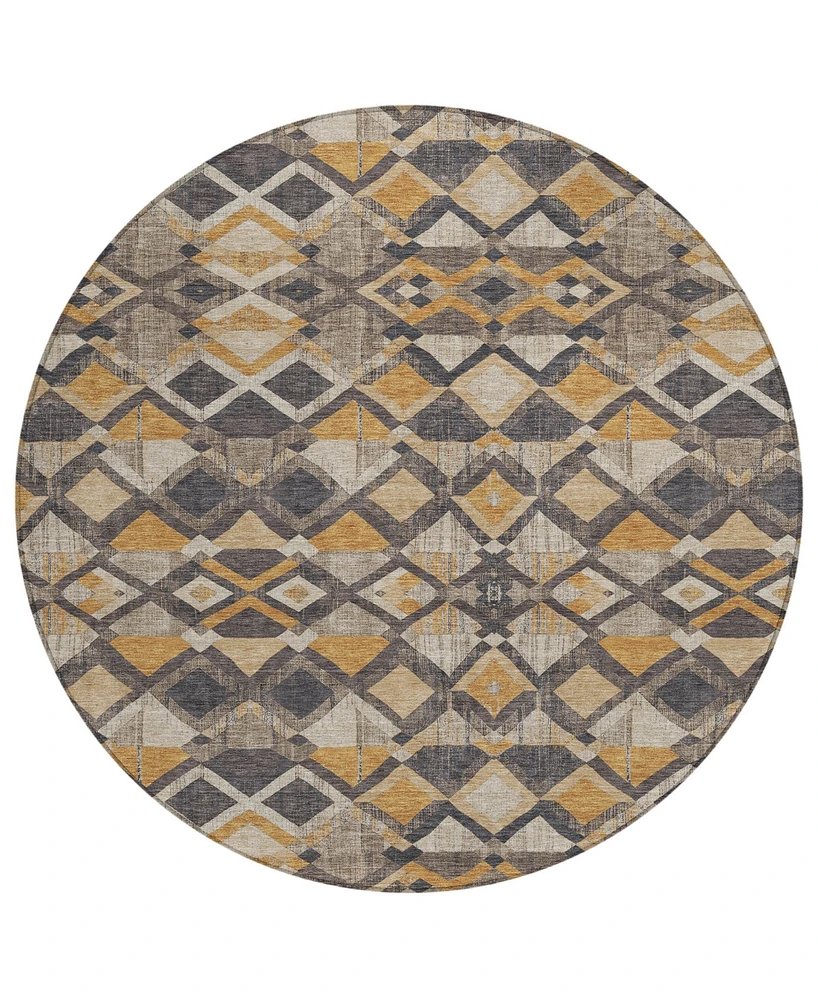 Addison Chantille Machine Washable ACN1313 8'x8' Round Area Rug