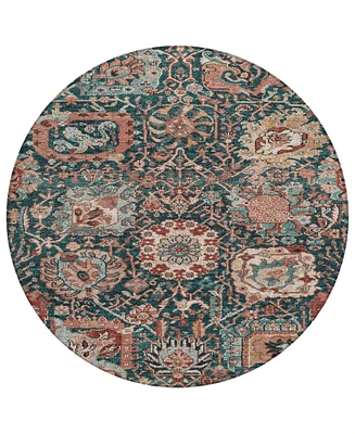 Addison Chantille Machine Washable ACN1324 8'x8' Round Area Rug