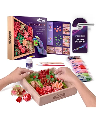Okto Sensory Art 3D Woodcraft “Inspiration” – Flowers Craft Kit